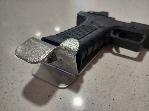 Glock seated on Locking Magazine Base